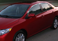 Toyota Corolla 2007–2013 Øvre vindueslister (4 stk., rustfrit stål) foto 2