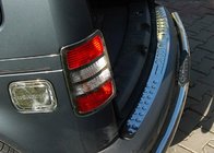 Volkswagen Caddy 2004–2010 Bagkofangerliste, lige (Omsa, rustfrit stål) foto 2