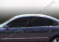 Volkswagen Passat B5 1997–2005 Øvre dørkantliste (6 stk., rustfrit stål) foto 2