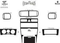 Audi A3 1996–2003 Instrumentbordbeklædning (1996-2000) foto 4