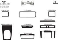 Audi A4 B5 1994–2001 Interiørlister (1999-2000) Aluminium foto 4