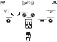 Renault Logan I 2005–2008 Instrumentbordslister (Meric, Tyrkiet) Trælook foto 4