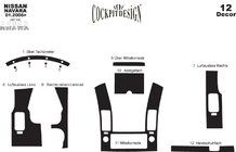 Nissan Navara 2006–2015 Interiørtuning (12 dele) Trælook foto 4