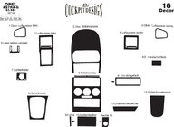 Opel Astra G Classic 1998–2012 Instrumentbordbeklædning Trælook foto 9