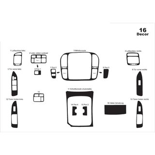 Instrumentbordbeklædning Toyota Land Cruiser 100 1998–2007 foto 3