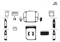 Toyota Land Cruiser 100 1998–2007 Instrumentbordbeklædning Carbon foto 3