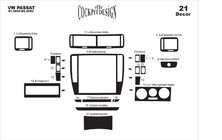 Volkswagen Passat B5 1997–2005 Instrumentbordbeklædning 2004-2005 Aluminium foto 7