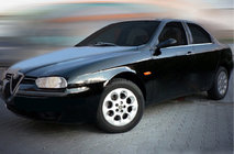 Alfa Romeo 156 1997–2007 Vindueslister (rustfrit stål) foto 1