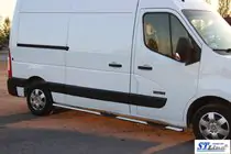 Nissan NV400 2010–2024 Siderør BB002 (2 stk., rustfrit stål) foto 9