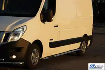 Nissan NV400 2010–2024 Siderør BB002 (2 stk., rustfrit stål) foto 10