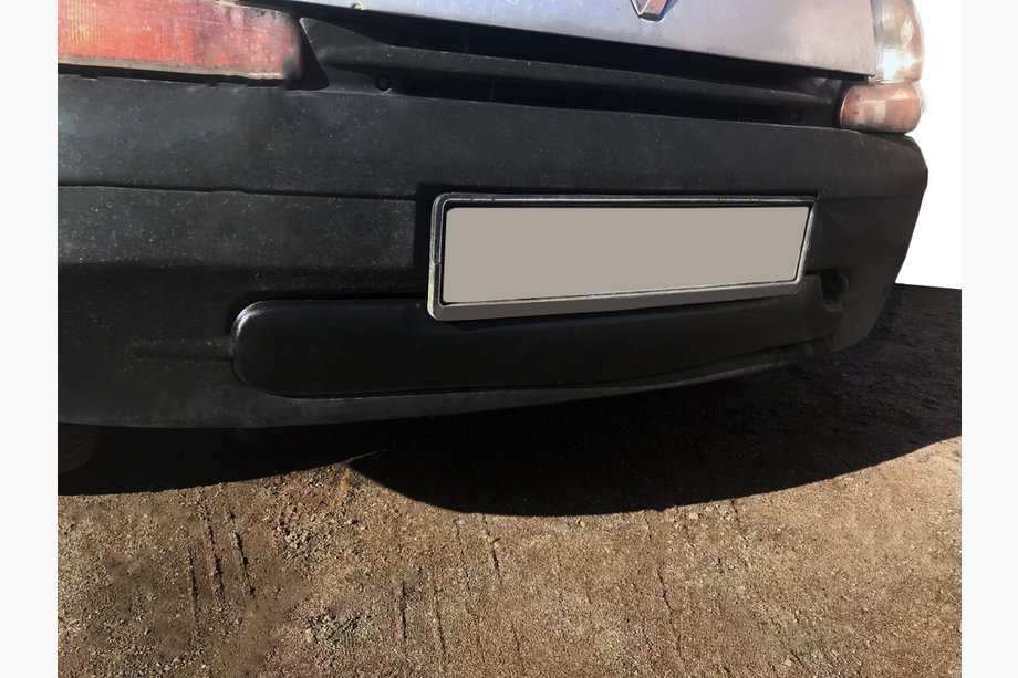 Renault Kangoo 1998–2008 Vinterafdækning til nedre kølergrill (1998-2003) Blank Image