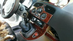 Renault Kangoo 2008–2020 Instrumentbordbeklædning Aluminium foto 2
