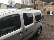 Renault Kangoo 2008–2020 Krom tagrælinger Standard base, plastfødder foto 3