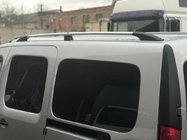 Renault Kangoo 2008–2020 Krom tagrælinger Standard base, plastfødder foto 2