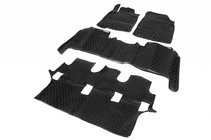 Toyota Land Cruiser 200 2007–2021 Gummimåtter til kabinen (Novline, 2012-2015) foto 1