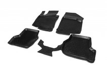 Skoda Octavia II A5 2006–2010 Gummimåtter (4 stk., Niken 3D) foto 1