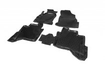 Toyota Hilux 2015– Gummimåtter (4 stk., Niken 3D) foto 1