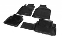 Nissan Qashqai 2007–2010 Gummimåtter (4 stk., Niken 3D) foto 1