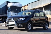 Renault Sandero 2013–2022 Forreste kofangerbøjle WT006 (rustfrit stål) foto 4