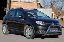 Renault Sandero 2013–2022 Forreste kofangerbøjle WT006 (rustfrit stål) foto 6