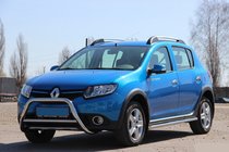 Renault Sandero 2013–2022 Forreste kofangerbøjle WT006 (rustfrit stål) foto 1
