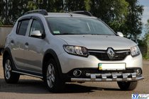 Dacia Sandero 2013–2020 Frontbøjle ST015 (rustfrit stål) foto 3