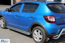 Renault Sandero 2013–2022 Sidetrin KB001 (rustfrit stål) foto 3