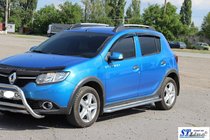 Renault Sandero 2013–2022 Sidetrin KB001 (rustfrit stål) foto 4