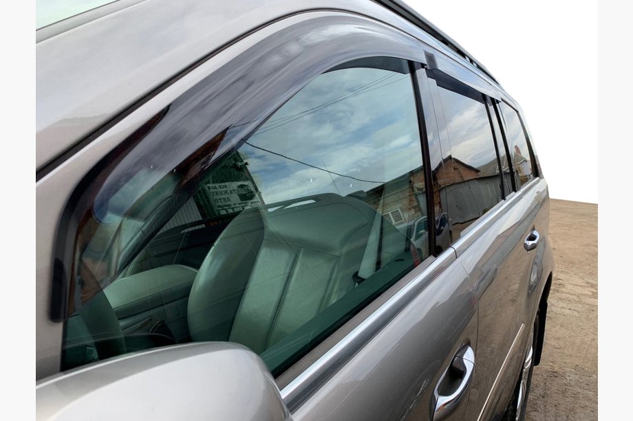 Mercedes GL-klasse X164 2006–2012 Vindafvisere til sideruder (4 stk., Niken) Image