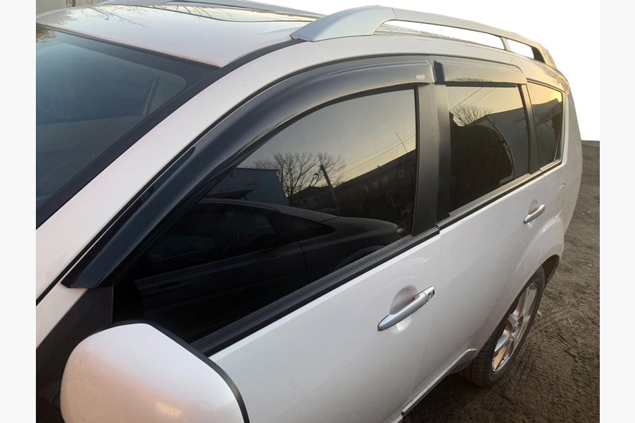 Mitsubishi Outlander 2006–2012 Vindafvisere til sideruder (4 stk., Niken) Image
