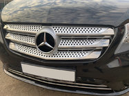 Mercedes Vito/V-klasse W447 2014– Kromlister til grill 2014-2020 (5 stk., BlackChrome) foto 1