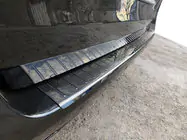 Mercedes Vito/V-klasse W447 2014– Bagkofangerbeskytter OmsaLine Sort Krom (rustfri) foto 1
