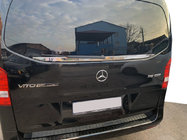 Mercedes Vito/V-klasse W447 2014– Kantliste til bagrude (lille rude) (rustfrit stål) foto 1