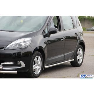 Siderør BB001 (2 stk., rustfrit stål) Renault Scenic/Grand 2009–2016 foto 3