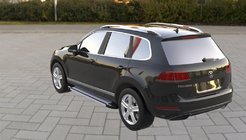 Volkswagen Touareg 2010–2018 Rainbow sidetrin (2 stk., aluminium) foto 2