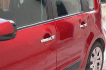 Citroen C-3 Picasso 2010–2017 Dørgrebsdæksler (4 stk., rustfrit stål) foto 8