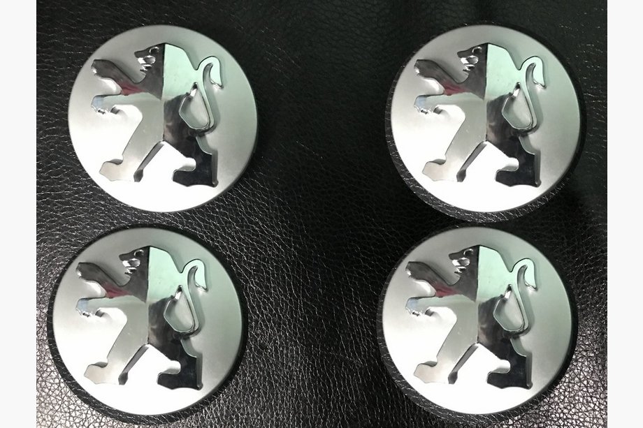 Peugeot 4007 2007–2013 Centerkapsler til titanfælge 60/57 mm Original-style (4 stk.) Image