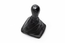Skoda Octavia II A5 2010–2013 Gearknop og gearstangsmuffe (sort indsats, 5-trins) foto 1