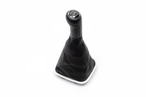 Volkswagen Polo 2010–2017 Gearknop og manchet til gearstang (HB) (6-trins) foto 1
