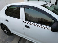 Dacia Sandero 2013–2020 Vindafvisere til sideruder (4 stk., Niken) foto 1