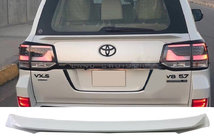 Toyota Land Cruiser 200 2007–2021 WALD spoiler (nedre, 2016-2021) Sort farve foto 8