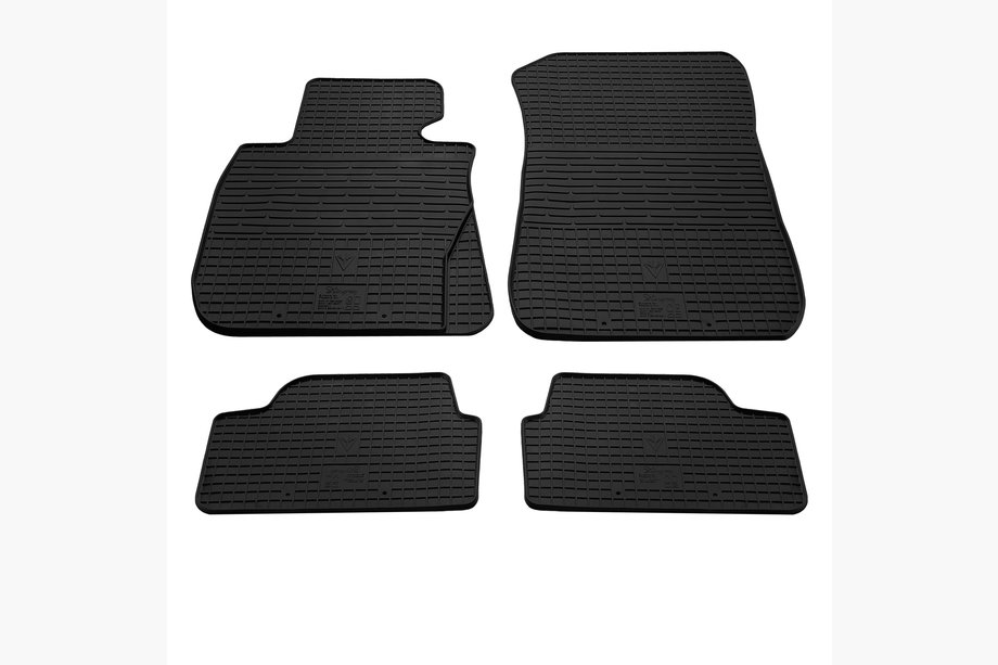 BMW 1-serie E81/E82/E87/E88 2004–2011 Gummimåtter (4 stk., Stingray Premium) Image