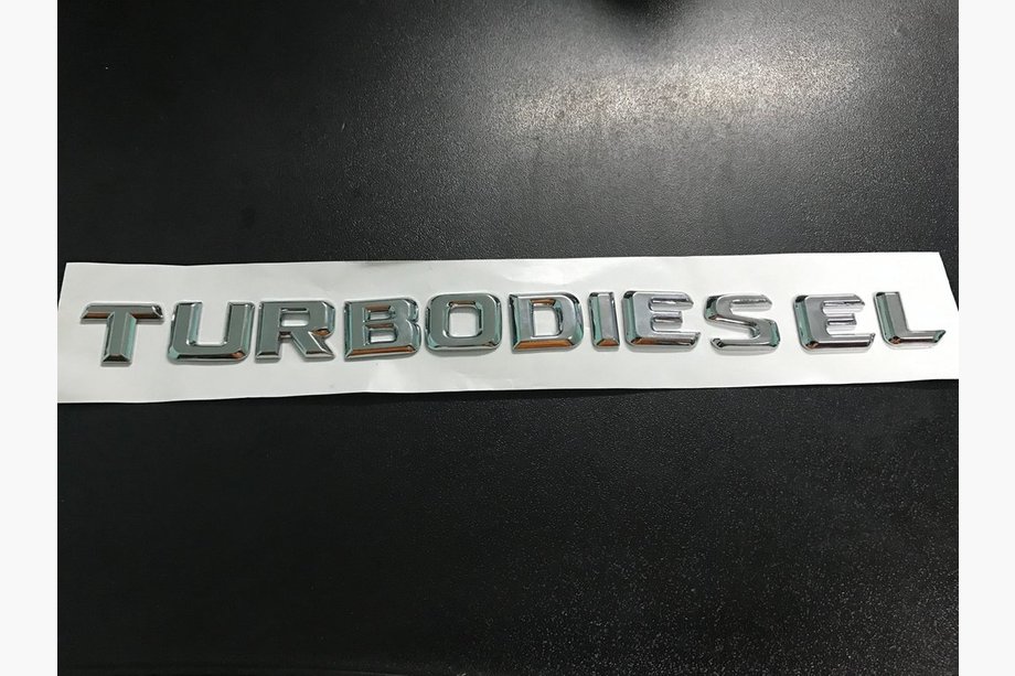 Mercedes E-class W210 1995–2002 Turbodiesel emblem (OEM-look) Image