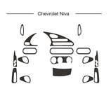 Chevrolet Niva 1998–2020 Instrumentbordslister (Hartman) foto 1