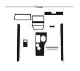 Lada Niva og Urban 1977– Instrumentbordslister (Hartman) Aluminium foto 1