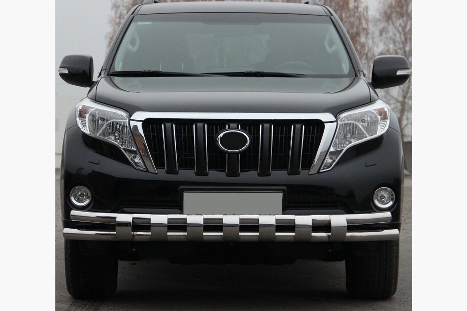 Toyota Land Cruiser Prado 150 2009–2023 Frontbøjle ST016-2 (rustfrit stål) Image