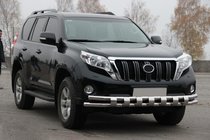 Toyota Land Cruiser Prado 150 2009–2023 Frontbøjle ST016-2 (rustfrit stål) foto 3