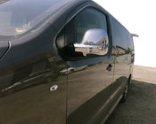 Citroen Jumpy/Dispatch 2017– Krom spejlkåber (2 stk., plast) Carmos foto 1