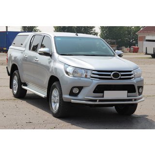Frontbøjle ST018 (rustfrit stål) Toyota Hilux 2015– foto 2