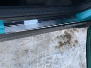 Toyota C-HR 2016–2023 Dørtrinslister Nathaniko (4 stk., rustfrit stål) Premium - 3M tape, 0,8 mm foto 1